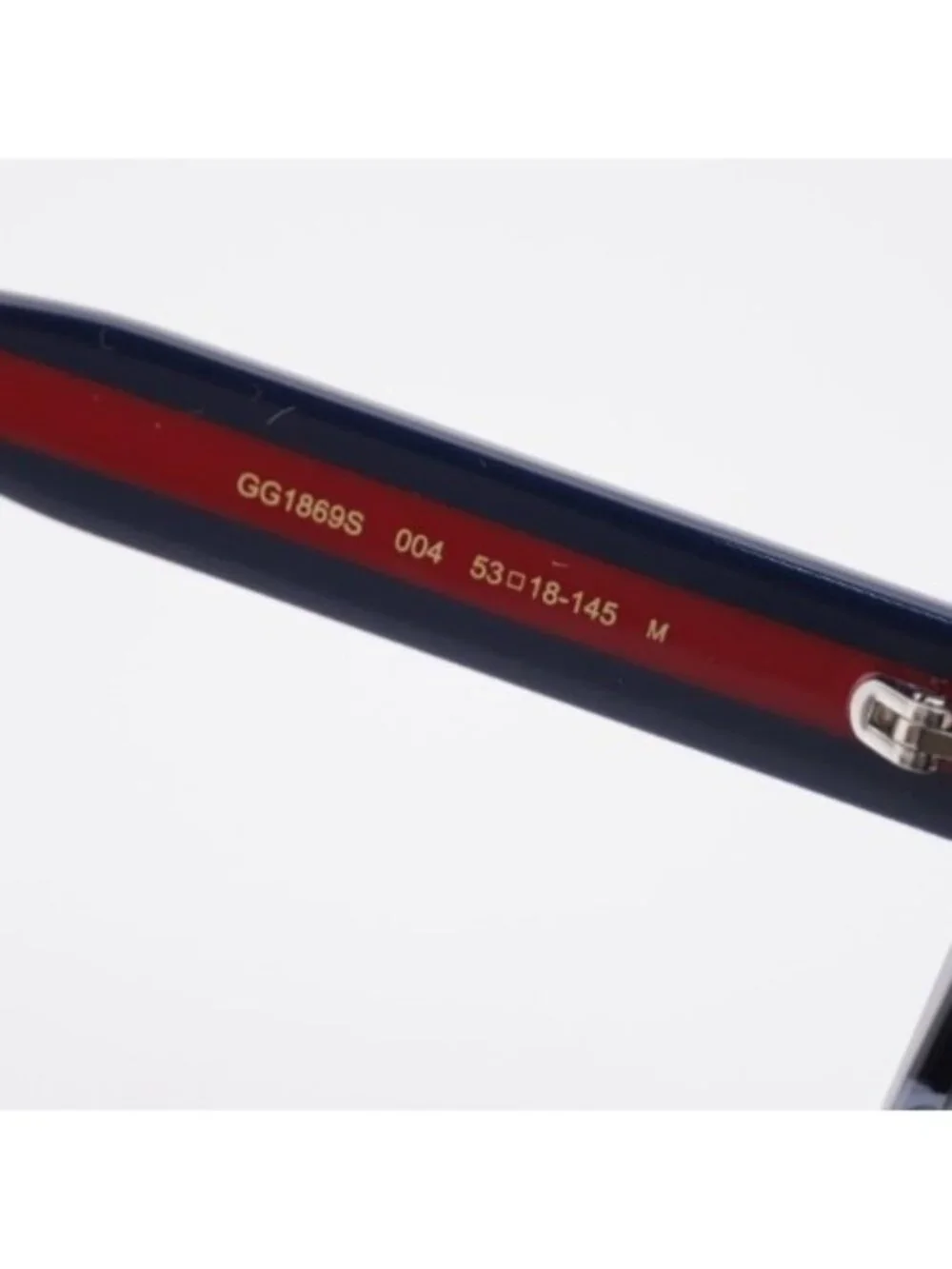 Gucci GG1869S 004 Sunglasses Grey Havana Square Frame, Brown Lenses